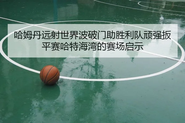 哈姆丹远射世界波破门助胜利队顽强扳平赛哈特海湾的赛场启示